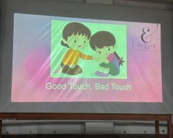 Workshop on Good Touch and Bad touch for Std I and II